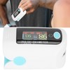 Fingertip Pulse Oximeter Digital OLED Blood Oxygen Saturation Monitor with