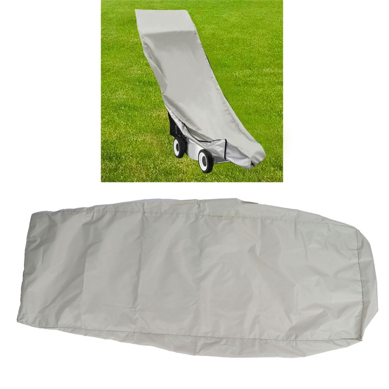 Lawn Mower Cover Waterproof Dustproof Weeding Machine Protector with Storage