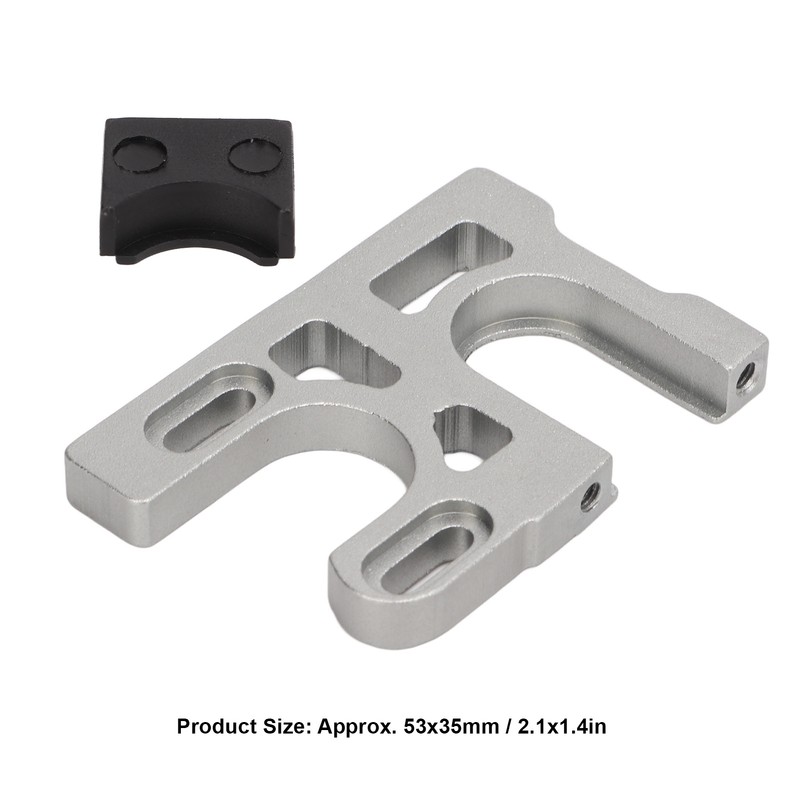 RC Car Motor Mount Aluminum Alloy Motor Seat Spare Assembly