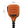 WODASEN Speaker Mic Walkie Talkie Handheld Microphone Shoulder Lapel Mics