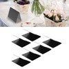 16pcs V Shaped Mini Chalkboard Sign Erasable Reusable for Food