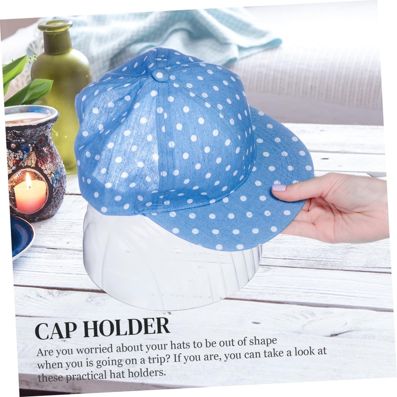 Baseball Cap Inner Support, 10 Pieces Table Hat Stand, Plastic