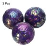 uxcell 3Pcs Decorative Glass Balls 3.15 Inch Orbs Centerpiece Balls