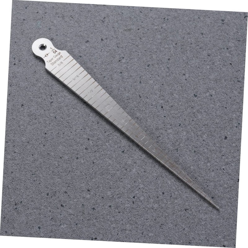 KONTONTY 15mm Taper Gauge Heavy Duty Stainless Taper Welding Measurement