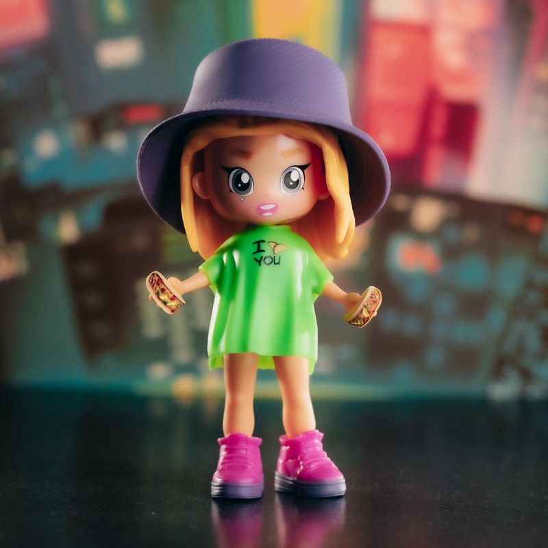 Pinypon Top Mexican Food Girl