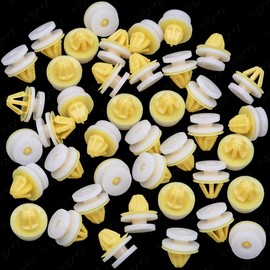 Rexka 40pcs Wheel Flare Moulding Clips DYC101420 Compatible with Land Rover Freelander Ranger Rover LR3 LR4