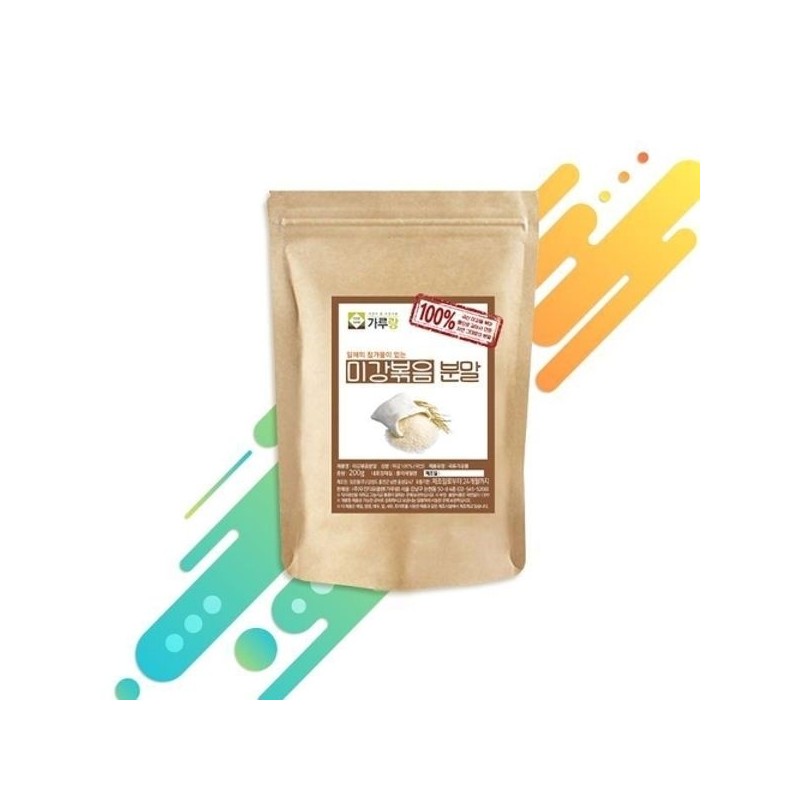Garurang [Garulang] Domestic roasted rice bran powder 200g / [가루랑]
