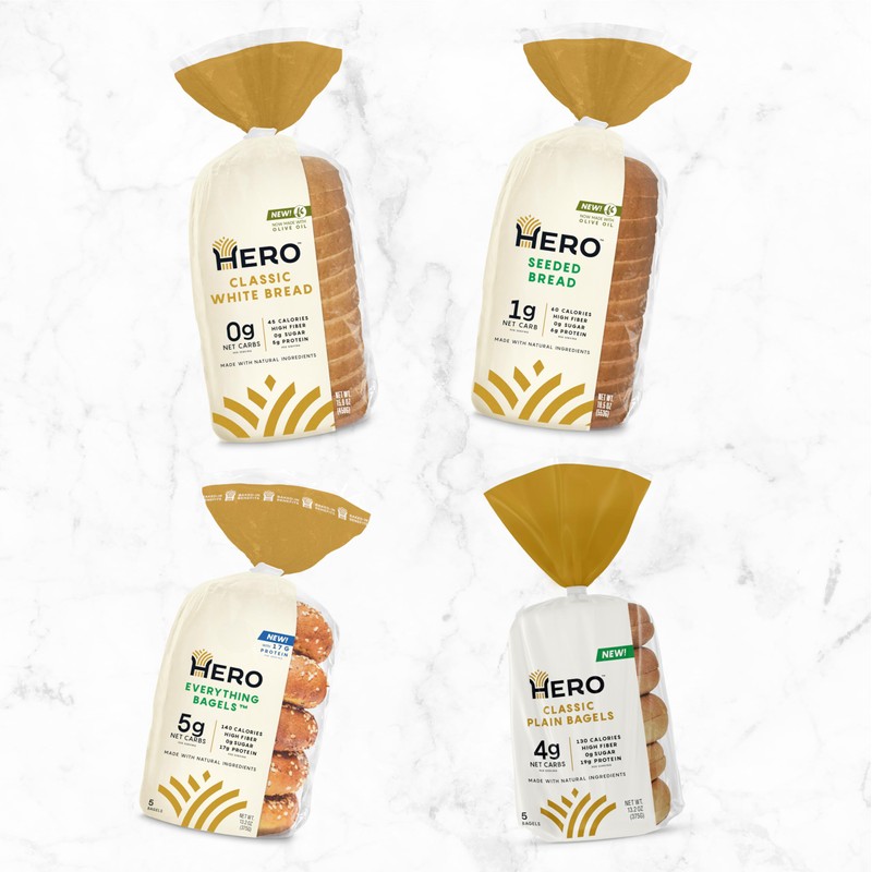 Hero Bread™ Toaster Treats Bundle - High Fiber, 0g Sugar