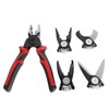 5 in 1 Pliers Set Steel Multifunctional Interchangeable Head Pliers
