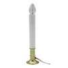 Creative Hobbies Electric Window Candle Lamp with LED Bulb, On/Off