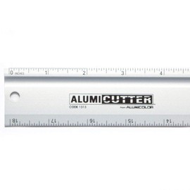 Alumicolor Straight-Edge Alumicutter Size: 18",Silver
