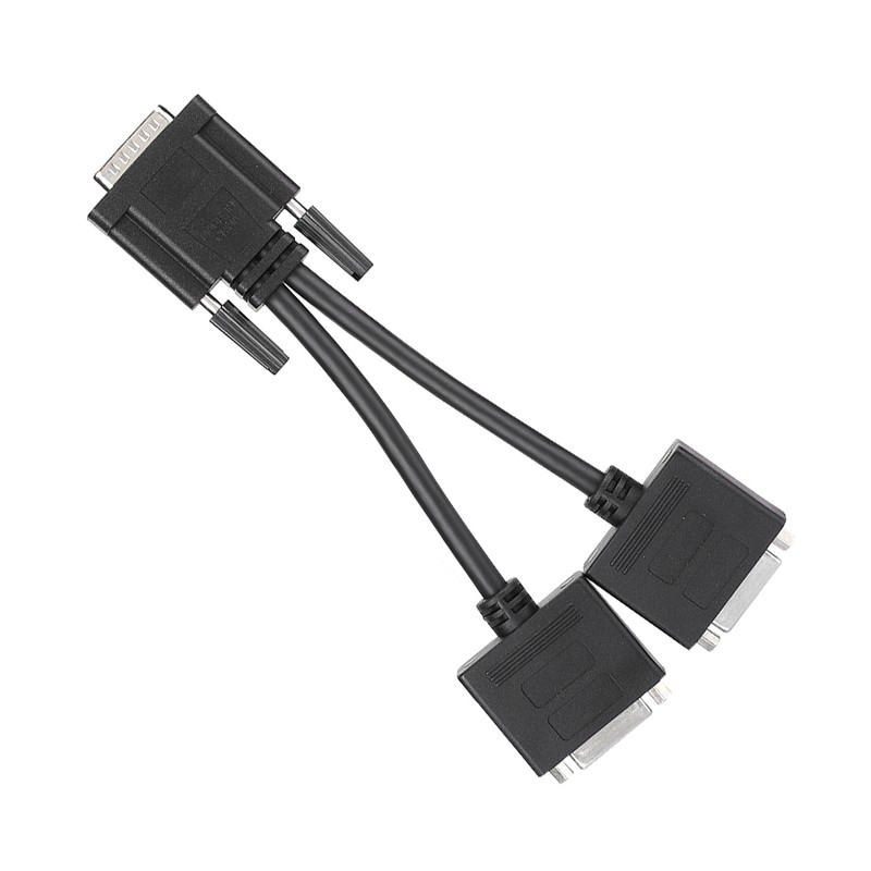 Conversion Line DMS 59PIN to DVI 24+5 Female Dual Adapter
