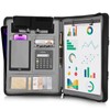 UBAFNOM Padfolio Portfolio Binder – Vegan Leather Business Portfolio Organizer