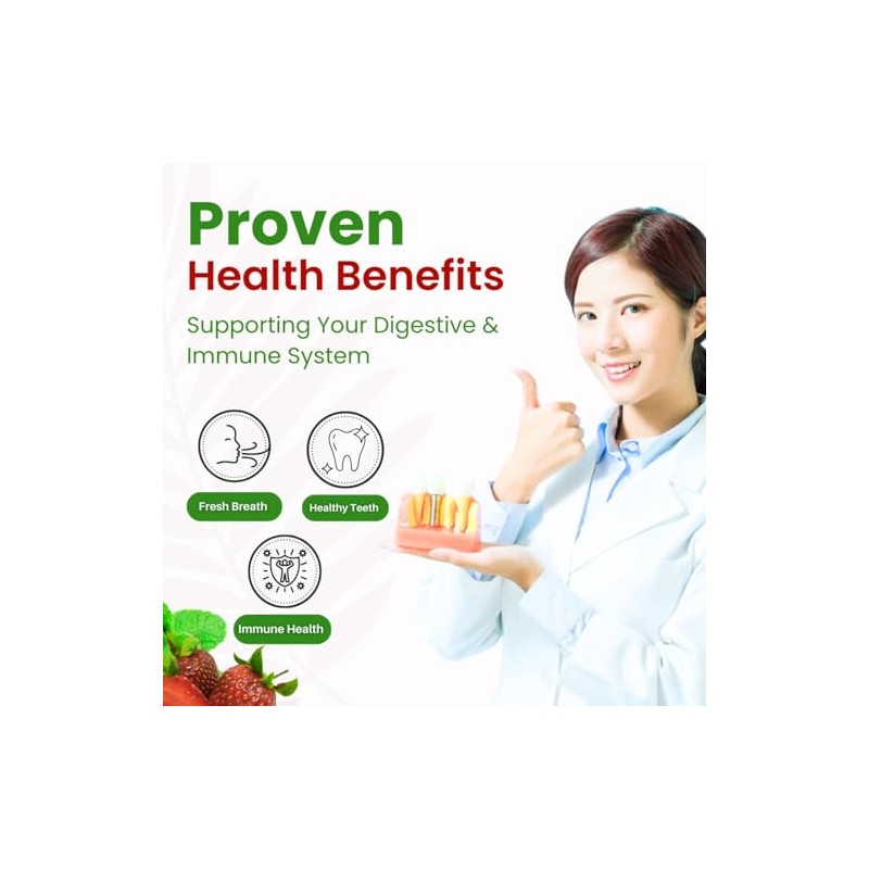 Advanced Oral Probiotics for Teeth & Gums - Mint Chewable