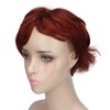 Hair Short Wigs Fashionable Adjustable High Temperature Synthetic Hair Fluffy