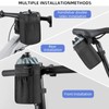 Kinoco Insulated Bike Cup Holder - Thermo Handlebar Bottle Holder,