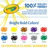 CRAYOLA MARKERS FINE LINE 10 COUNT