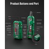 TESMEN TLP-900AR Network Cable Tester, RJ11 RJ45, for CAT5/6/POE/STP, Multi-function