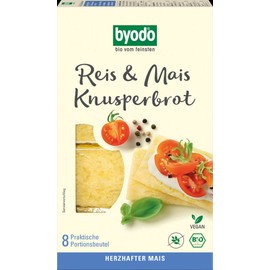 Byodo Organic Rice and Corn Crispbread (2 x 160 g)