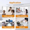 1080P Webcam with Microphone, HD Webcam HD 1080P AutoFocus Webcam