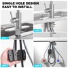 AVSIILE Brushed Nickel Kitchen Faucets with Pull Down Sprayer &