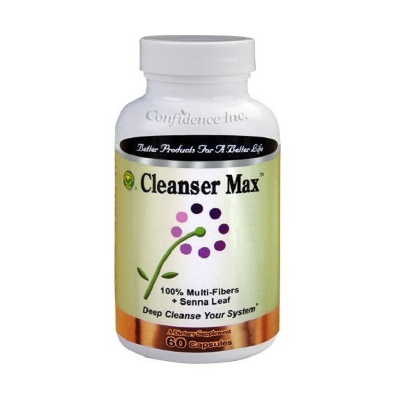 Cleanser Max, Full-Body Detox Cleanse of Toxins (60 Capsules)