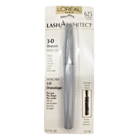L'OREAL NEW L'OREAL 3-D DRAMATIC THICK EYE LASHES -625 TRUE BROWN