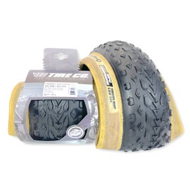 Two Vee Tire 20x4.0 Bike Tires Mission Command E-Bike 50 with Multi-Purpose Compound, B-Proof Aramid Belt, Natural Wall, Folding Bead and Tubeless Ready