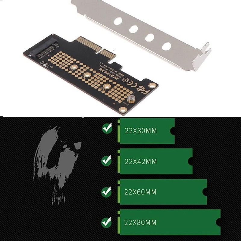 Multibao M-Key M.2 NVME SSD to PCI Express X4 X8