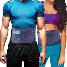 EVERYDAY MEDICAL Umbilical Hernia Belt - For Women and Men â Abdominal Hernia Binder for Belly Button Navel Hernia Support, Helps Relieve Pain - L/XL