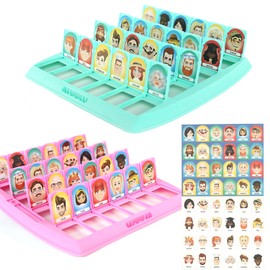 Family Guess Game, Who Is It Funny Guessing Game, Guess Who Whats Their Name Classic Guess Game, Who Is It, Children's Party Game, for Families and Party Fun (German Version)