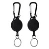 Retractable Badge Reels, Retractable Keyring Extendable Key Chain Heavy Duty