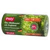pely 8607 Biodegradable Waste Bags with Ties (Pack of 18)