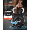 VEVOR Kettlebell, Adjustable Kettlebell with 7 Weight Levels (3.5, 7,