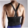 LALAFINA Adjustable Compression Back Support Belt Protective Lumbar Brace for