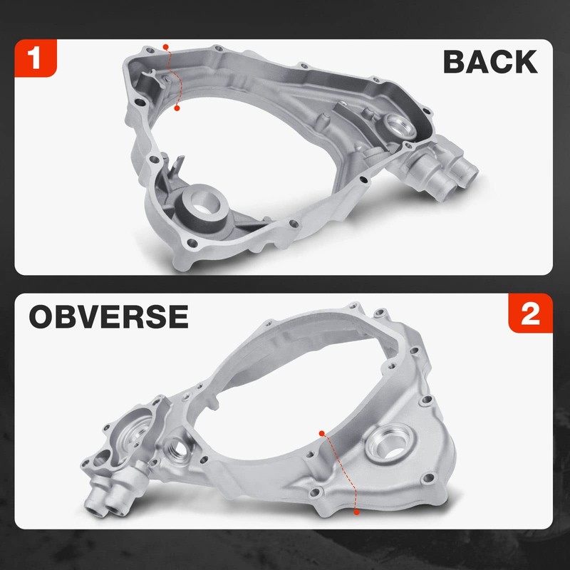 A-Premium Right Passenger Side Engine Clutch Crankcase Cover Compatible with