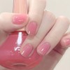 Esmalte de uñas rosa transparente, esmalte de uñas rosa transparente