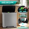 FDW 16 Gallon / 60 L Garbage Can Kitchen Trash