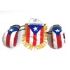 Puerto Rico window hanging car flag and boxing glove set