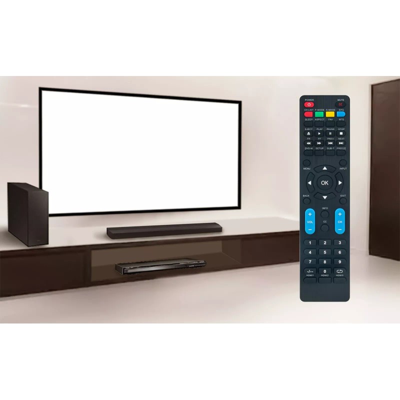 For Atyme New Replaced Remote for Atyme TV 650AM7UD 550AM7UD