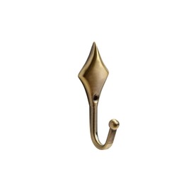 Speedy Products Diamond Tie Back Hooks Pk2 antique brass
