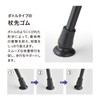 愛杖 ブラウン ケイ・ホスピアE-202Ｂ折りたたみ【適用身長：約148cm～168cm】