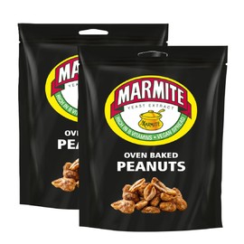 Peanut Snack Bundle with Marmite Oven Baked Peanuts 190g (2 Pack)