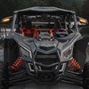 SAUTVS Side View Mirrors with Light for Can Am Maverick