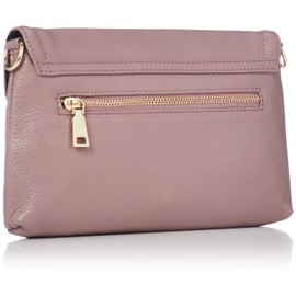 EL Leather LG01 Flat Mini Clutch, Pink