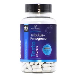 Testo Complex Neo Natural Testosterona 180 Cápsulas Sabor Boro Zinc