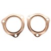 YUCHENSHLP 2.5 inch Copper Header Collector Gaskets Reusable for SBC