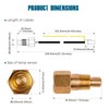 Runleader RL-TS001-20°C~+300°C(-4°F~+572°F) Waterproof Temp Sensor for Engine Water Oil Temperature