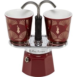 Bialetti MINI EXPRESS kit red ART DECO