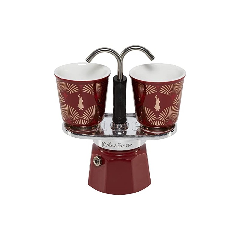 Bialetti MINI EXPRESS kit red ART DECO